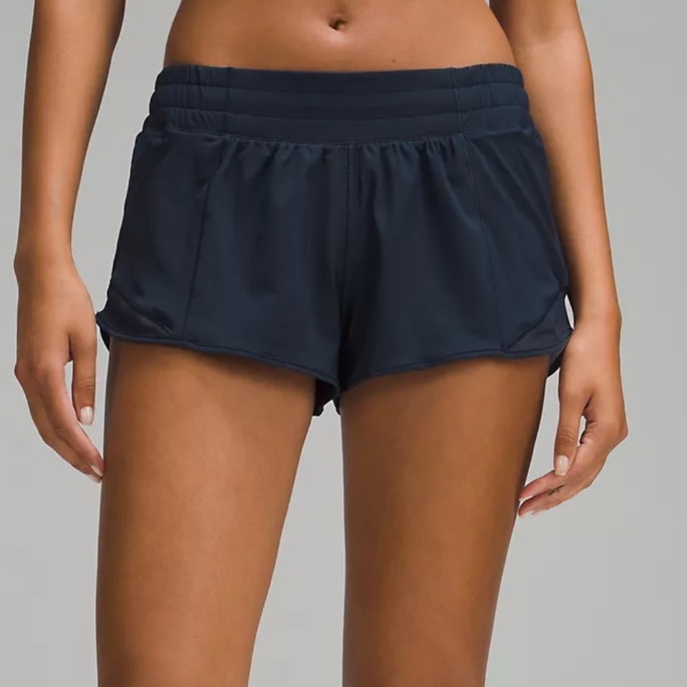 Lululemon hotty hot shorts navy